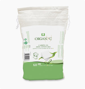 Organyc Carrés Bébé Coton Bio