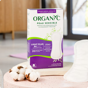 Organyc Fuites urinaires Protège-slips - Légère Plus