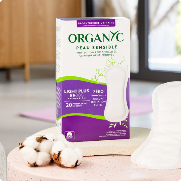 Organyc Fuites urinaires Protège-slips - Légère Plus