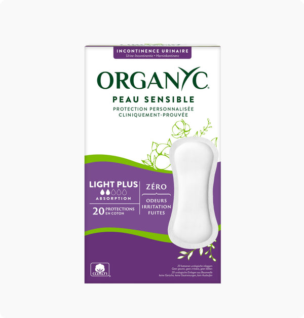 Organyc Fuites urinaires Protège-slips - Légère Plus