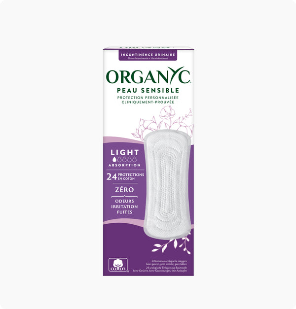 Organyc Fuites urinaires Protège-slips - Légères