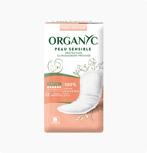 Organyc Serviette Post partum Premiers jours